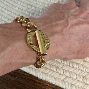 Gold-Tone Toggle Chain Bracelet by St John